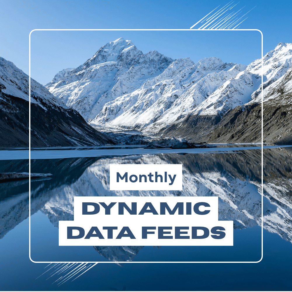 Dynamic Data Feeds - 11-25 Feeds (Monthly)